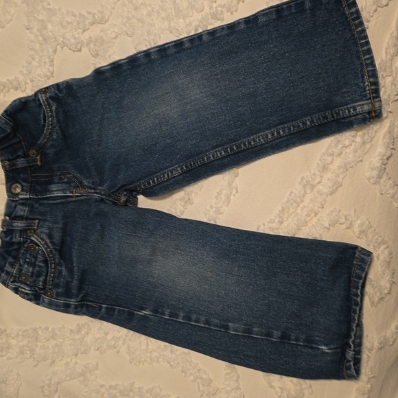 BOTH For $15:  Levi's Jeans And Silver And Pink Sweater Size 2T (0718) - Picture 3 of 8